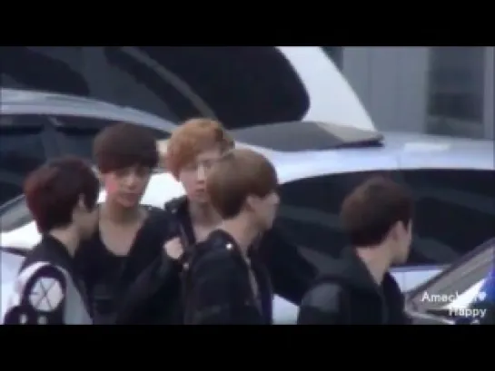 [FANCAM] 121013 EXO-K on the way to 'the K SHOWW'