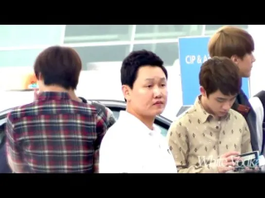 120921 인천공항 출국 EXO-K 백현 경수