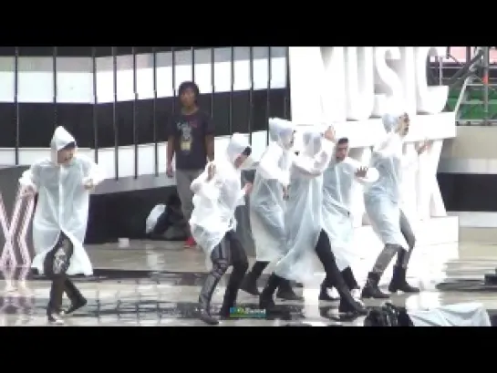 [FANCAM] 120608 EXO-K - MAMA Rehearsal @ Music Bank Jeonju