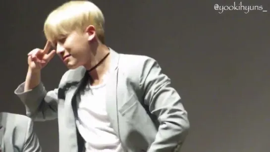 [VK][160522] MONSTA X fancam (Wonho focus) @ Dongja Art Hall Fansign