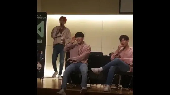 [VK][180422] MONSTA X (Wonho focus) @ Jongno Fansign