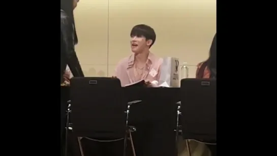 [VK][180422] MONSTA X (Wonho focus) @ Jongno Fansign