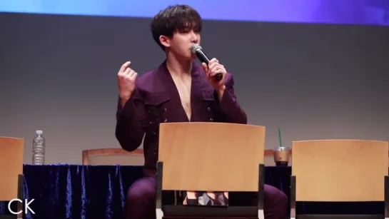 [VK][180421] MONSTA X - TMI Minhyuk (Wonho focus) @ Jamsil Fansign