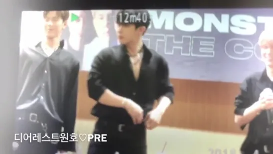 [VK][180406] MONSTA X (Wonho focus) @ Yoido Fansign