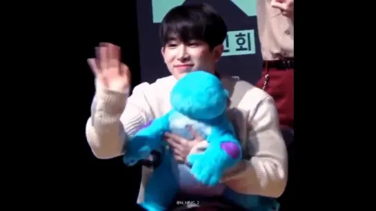 [VK][180401] MONSTA X (Wonho focus) @ Gangnam Fansign