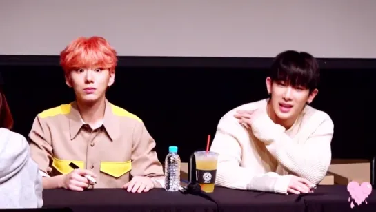 [VK][180401] MONSTA X (Wonho & Kihyun focus) @ Gangnam Fansign