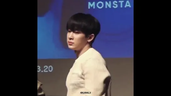 [VK][180401] MONSTA X (Wonho focus) @ Gangnam Fansign