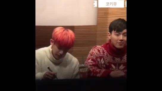 [VK][171223] MONSTA X (Shownu & Wonho focus) @ Jamsil Fansign