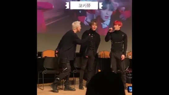 [VK][180106] MONSTA X (Wonho & Kihyun & Jooheon focus) @ Geondae Fansign