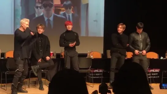 [VK][180106] MONSTA X (Wonho focus) @ Geondae Fansign