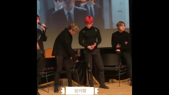 [VK][180106] MONSTA X (Wonho focus) @ Geondae Fansign