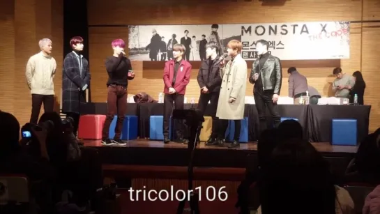 [VK][171118] MONSTA X @ Gangnam Fansign