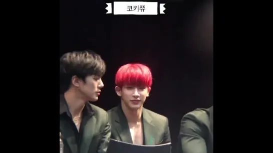 [VK][171210] MONSTA X (Wonho focus) @ Hongdae Fansign