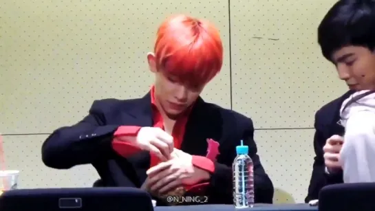 [VK][171217] MONSTA X (Wonho focus) @ Jongno Fansign