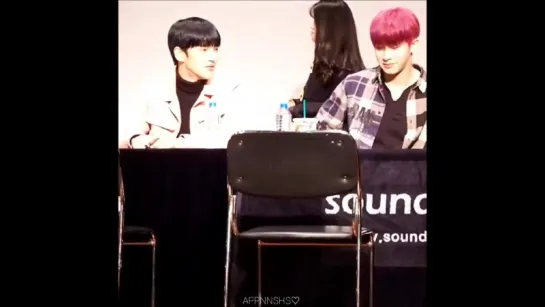 [VK][171111] MONSTA X (Wonho & Minhyuk focus) @ Yeongdeungpo fansign