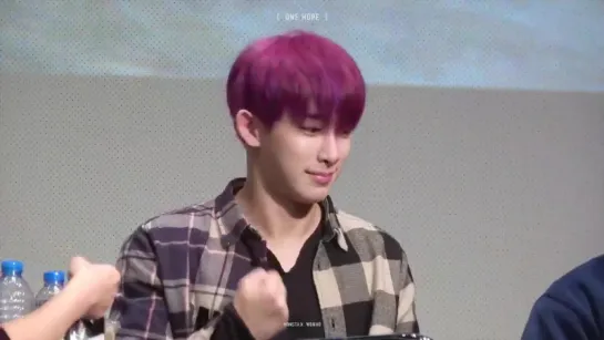 [VK][171111] MONSTA X (Wonho focus) @ Yeongdeungpo fansign