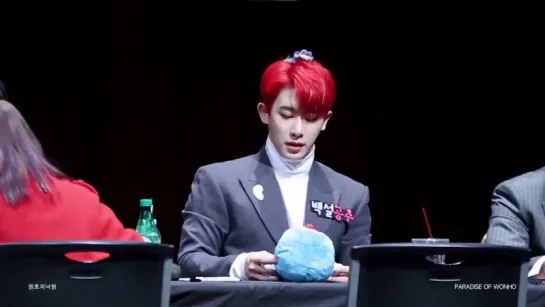 [VK][171202] MONSTA X (Wonho focus) @ Yoido Fansign