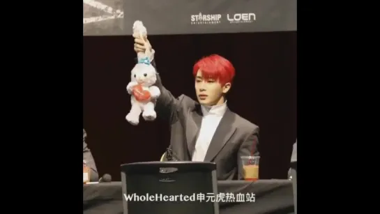 [VK][171202] MONSTA X (Wonho focus) @ Yoido Fansign