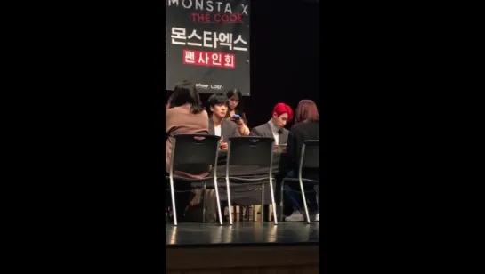 [VK][171202] MONSTA X @ Yoido Fansign