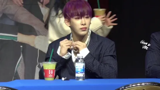 [VK][171119] MONSTA X (Wonho focus) @ Daejeon Fansign