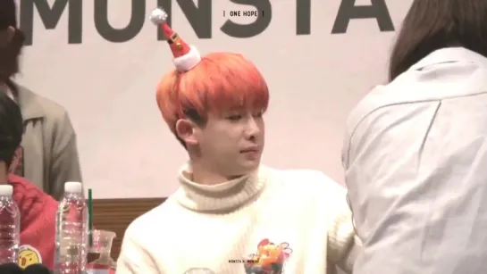 [VK][171223] MONSTA X (Wonho focus) @ Jamsil Fansign