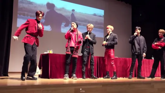 [VK][180107] MONSTA X @ Hongdae Fansign