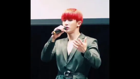 [VK][171210] MONSTA X (Wonho focus) @ Hongdae Fansign