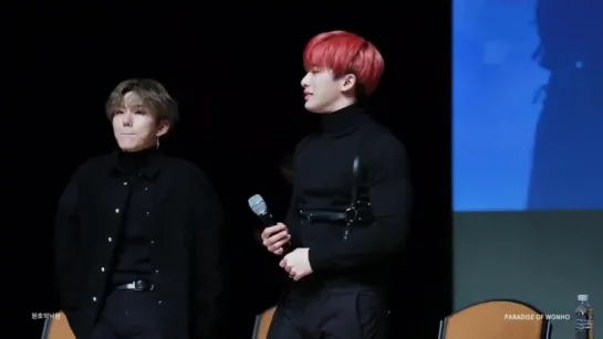 [VK][180106] MONSTA X (Wonho focus) @ Geondae Fansign