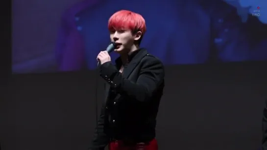 [VK][180107] MONSTA X (Wonho focus) @ Hongdae Fansign