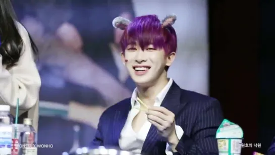 [VK][171119] MONSTA X (Wonho focus) @ Daejeon Fansign