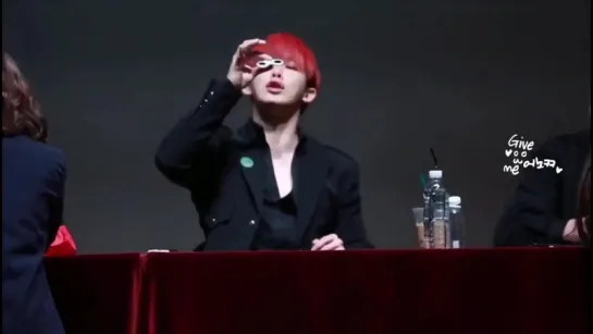 [VK][180107] MONSTA X (Wonho focus) @ Hongdae Fansign