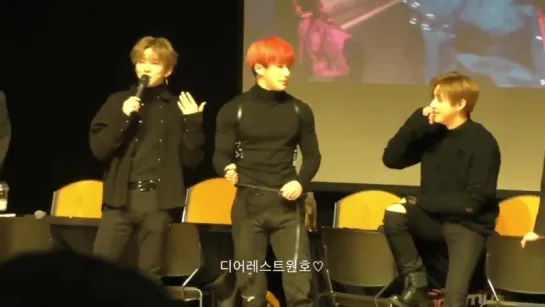 [VK][180106] MONSTA X (Wonho focus) @ Geondae Fansign