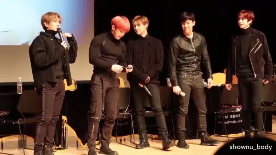 [VK][180106] MONSTA X @ Geondae Fansign