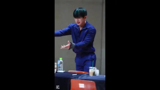 [VK][170624] Monsta X: Wonho focus @ Mokdong Fansign