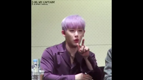 [VK][170430] Monsta X (Wonho focus) @ Myeongdong Fansign