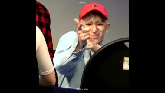 [VK][170429] Monsta X (Wonho focus) @ Hongdae Fansign