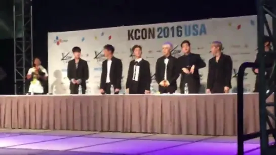 [VK][31.07.2016] Monsta X MeetGreet KCON 2016 in LA