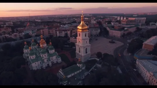 Киев KYIV from a drone in 4k