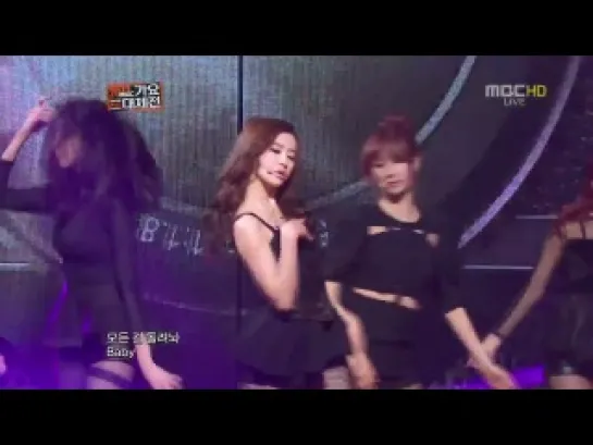 121231 After School - Flashback on MBC Gayo Daejejun