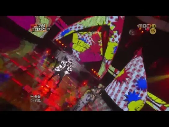 121231 BIG BANG - Bad Boy + Fantastic Baby on MBC Gayo Daejejun