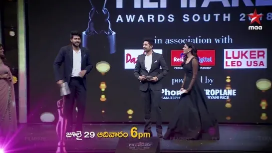 Церемония награждения FilmFare South 2018.