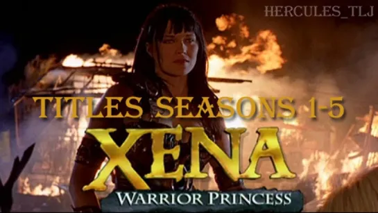 Xena: Warrior Princess, titles seasons 1-5