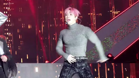 [VK][190424] MONSTA X fancam - SHOOT OUT (Wonho focus) @ The Fact Music Awards 2019