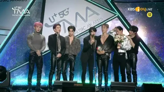 [VK][190424] MONSTA X win Artist of The Year @ The Fact Music Awards 2019