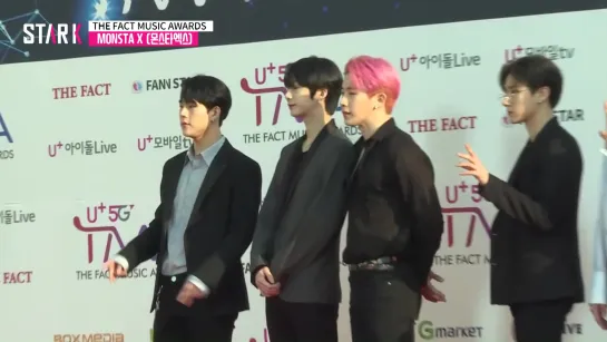 [VK][190424] MONSTA X - Red Carpet @ The Fact Music Awards 2019