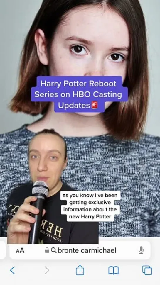 Пользователь TikTok «провел кастинг» анонсированного сериала HBO про Гарри Поттера