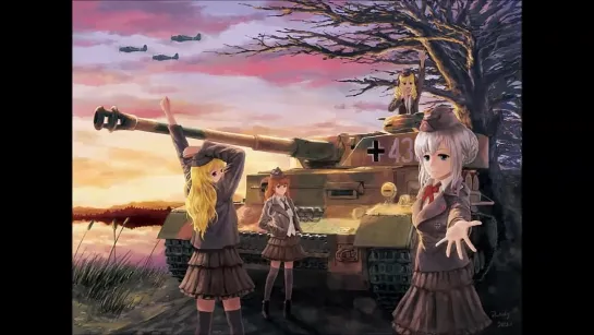 Sexy Ecchi Anime Girls Sabaton Wehrmacht slideshow 10 (+18)