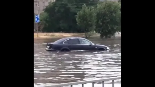 Потоп в Таганроге 24.6.2018 Ростов-на-Дону Главный