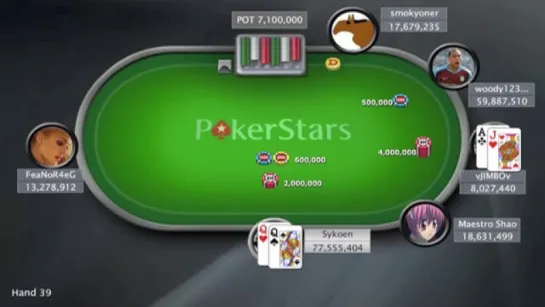 25. Sunday Million, финальный стол, 17 июня 2012