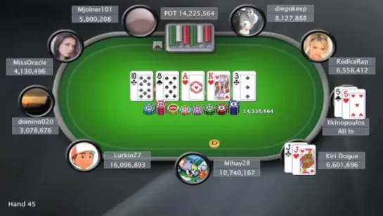 19. Sunday Million, финальный стол, 1 апреля 2012